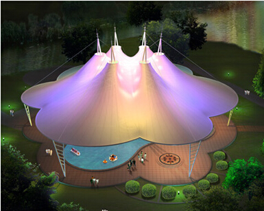 膜結構車棚的設計理念分析